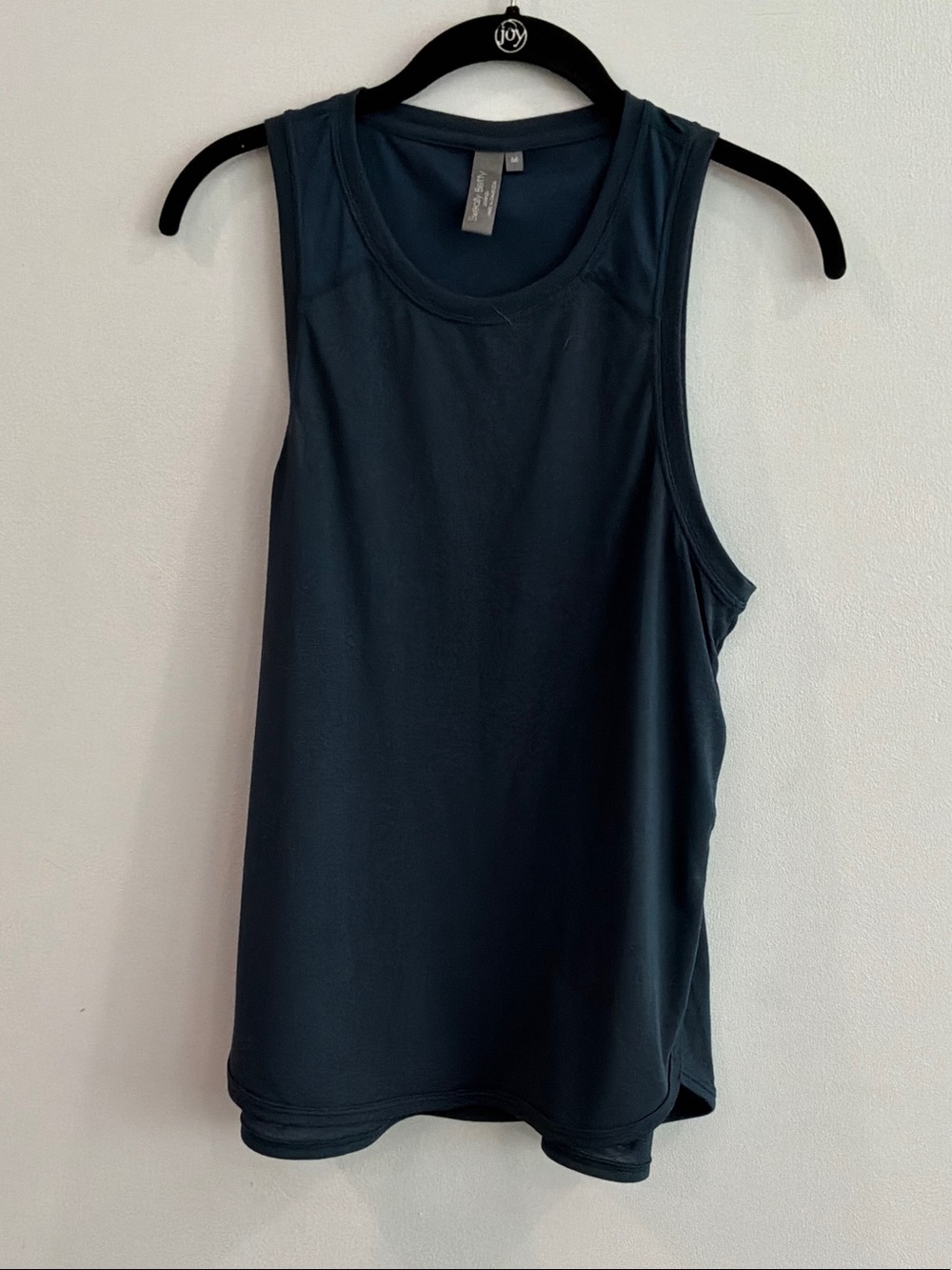 Sweaty Betty Beetle Blue Pacesetter Performance Tank Top